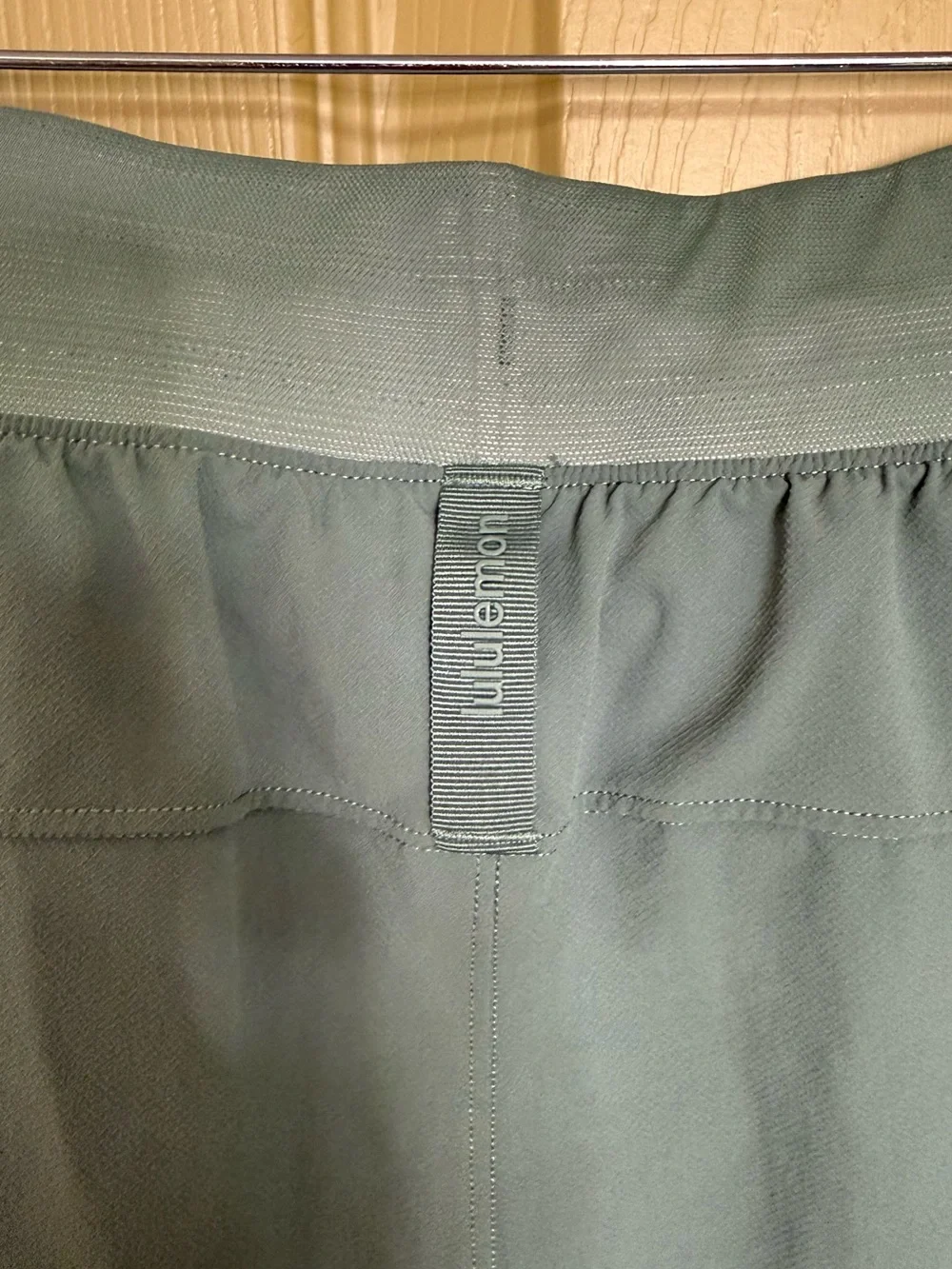 Lululemon sage green shorts size 4 barely worn